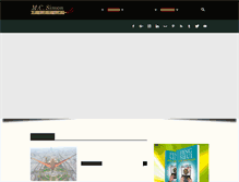 Tablet Screenshot of mcsimonwrites.com